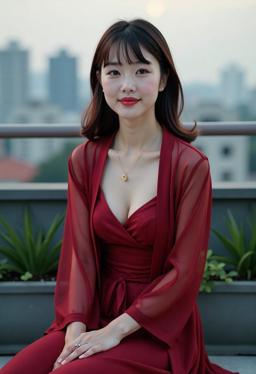 通勤妆电梯口